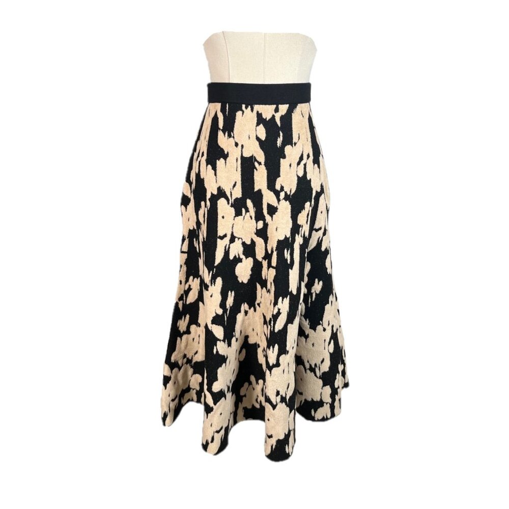 Tanya Taylor Ripley Jacquard Knit Midi Skirt Size Small